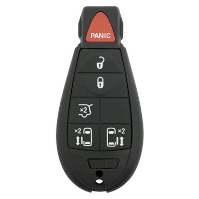 Volkswagen 6 Button Remote Head Key IYZ-C01C 05026098AD, 56046704AE, 68079804AA – Refurbished, Grade A