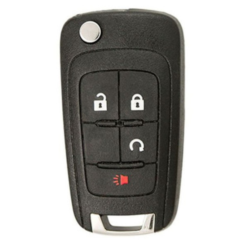 Chevrolet 4 Button Proximity Flip Key P409MK74946931, OHT05918179, 315 MHz – Refurbished, Grade A