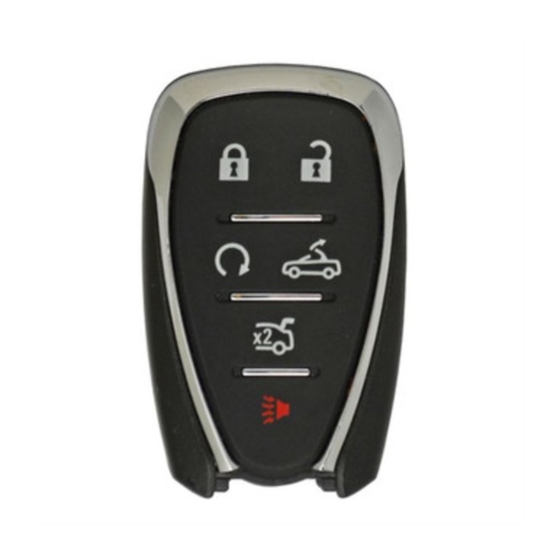 Chevrolet 6 Button Smart Key HYQ4EA, 13508780, 433 MHz – Refurbished, Recase