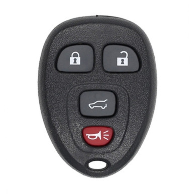 GM 4-Button Remote M3N-5WY8109 315 MHz, Refurbished Recase