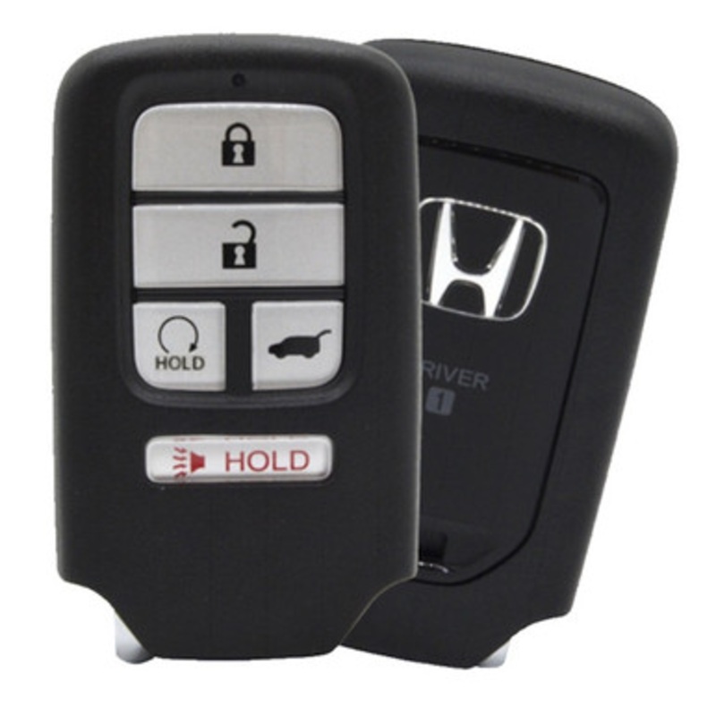 Honda 5 Button Driver 1 Smart Key KR5V2X V44, 72147-TLA-A12, 433 MHz – Refurbished, Grade A