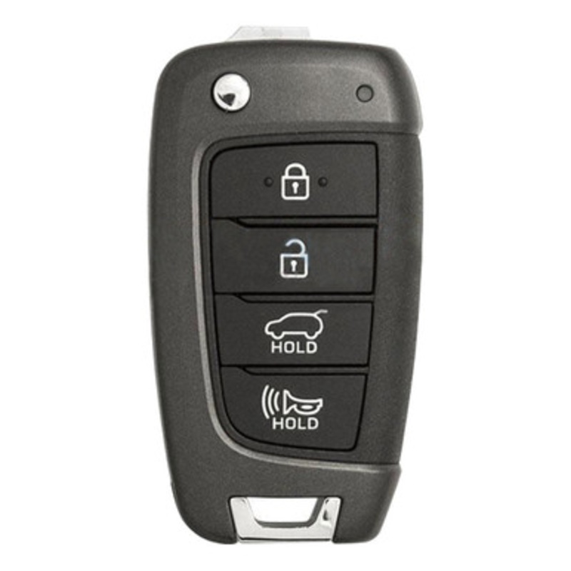 Hyundai 4-Button Flip Key SY5IGRGE04 95430-J3000 433 MHz, New OEM