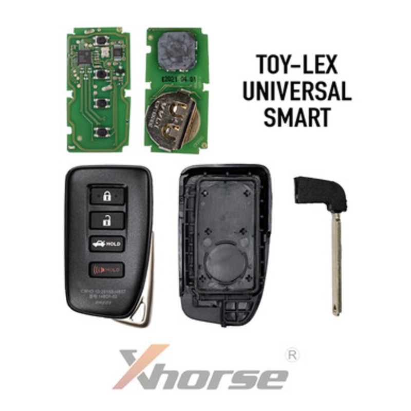XHORSE 4 Button Remotes|Universal Key For XHORSE HYQ14FBA,HYQ14FBB