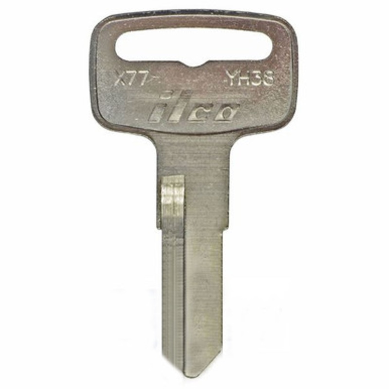 ILCO AF01000032 YH38 Motorcycle Mechanical Key, Pack of 10