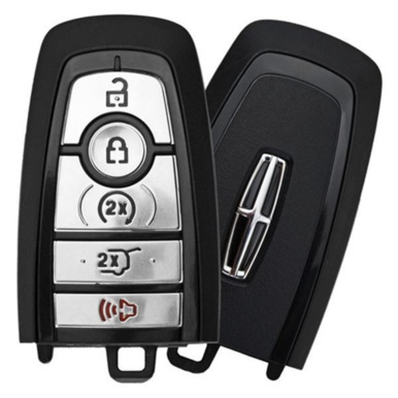 Lincoln 5 Button Motion Sensing TVM Smart Key M3N-A3C054339, 164-R8321, 902 MHz, New OEM