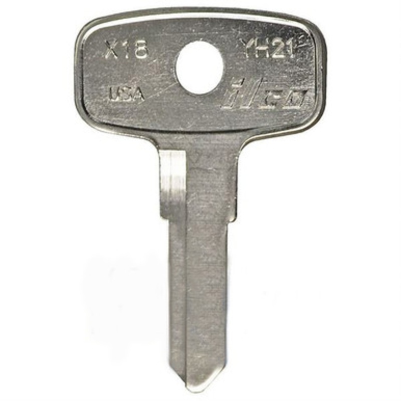 ILCO AF00000532 YH21 Motorcycle Mechanical Key, Pack of 10