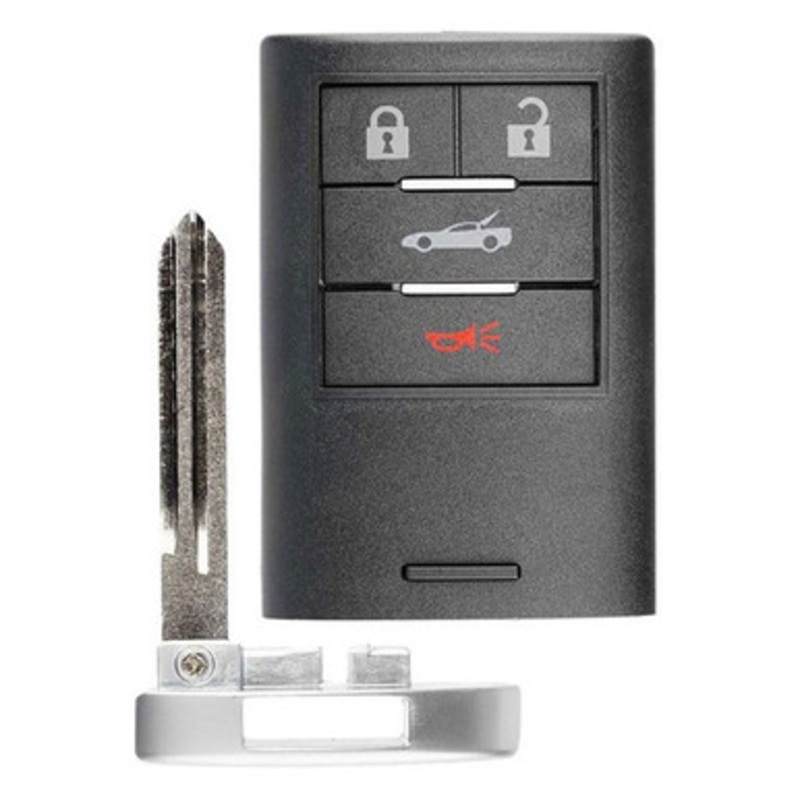 Keyless2Go Chevrolet Corvette 4 Button Driver 1 & 2 Smart Key M3N5WY7777A, 25926479, 315 MHz – Premium Aftermarket