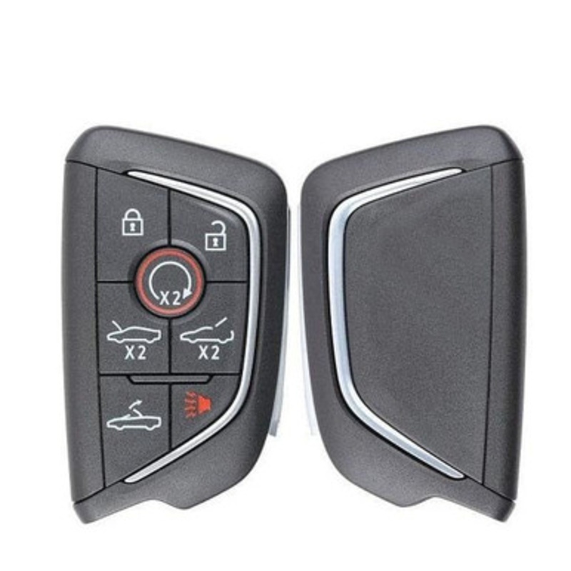 Keyless2Go Chevrolet Corvette 7-Button Smart Key YGOG20TB1 13538852 433 MHz, Premium Aftermarket