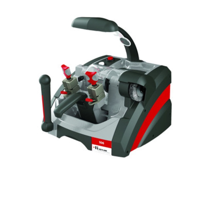 Keyline B106 Meta Semi-Automatic Duplicator Key Cutting Machine For Edge-Cut Keys (GRADE B OPEN BOX)