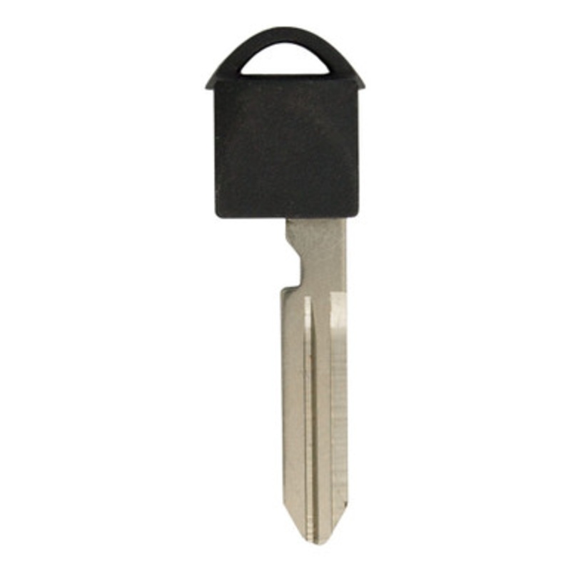 Nissan Infiniti Non-Chipped Emergency Insert Key Blade with Black Head & Chip Slot H0564-ZN50A, NI06 – Aftermarket