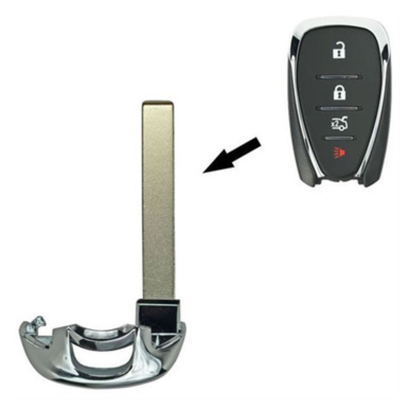 GM Emergency Insert Key Blade 13515243, HU100 – New, OEM