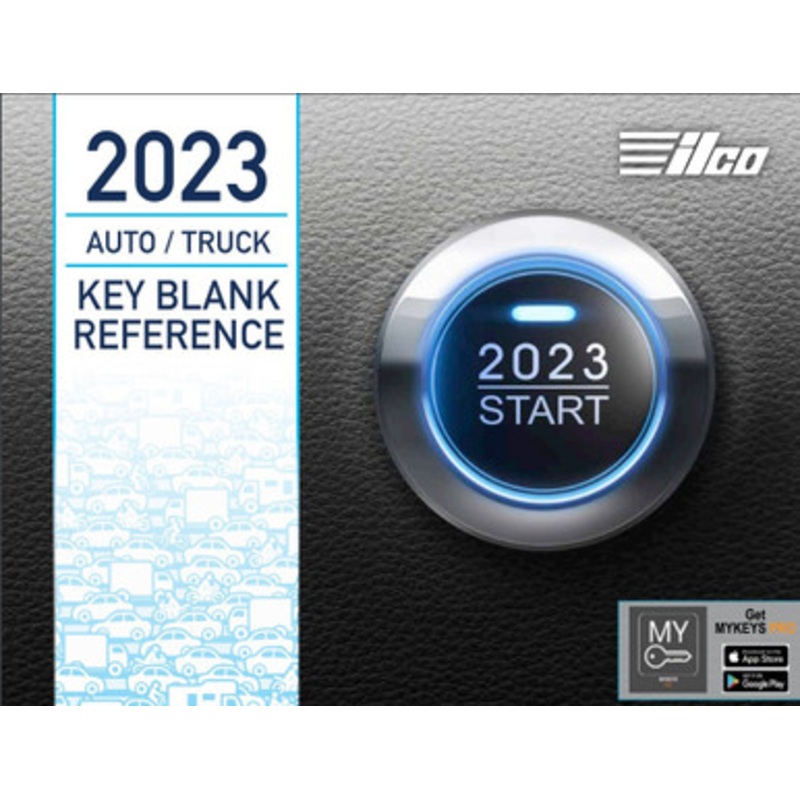 ILCO 2023 Auto/Truck Key Blank Reference
