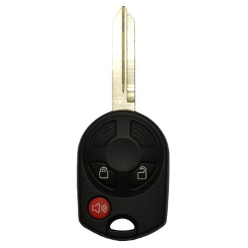 Ford, Lincoln, Mercury, Mazda 3 Button Remote Head Key OUCD6000022, 164-R7016, 315 MHz – Refurbished, Recase
