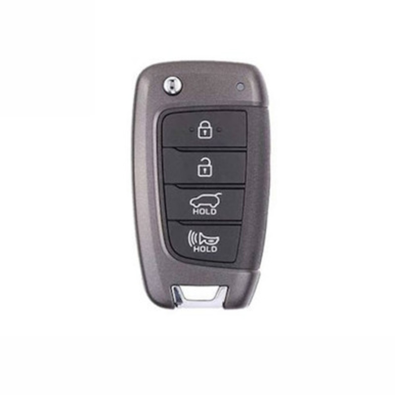 Hyundai 4 Button Remote Flip Key TQ8-RKE-4F39, 95430-S2100, 433 MHz, Refurbished Recase
