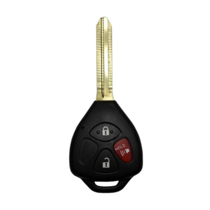 Toyota, Scion 3 Button Non-Transponder Remote Head Key HYQ12BBY, 89070-12380, 89070-42670, 315 MHz – Refurbished, Recase