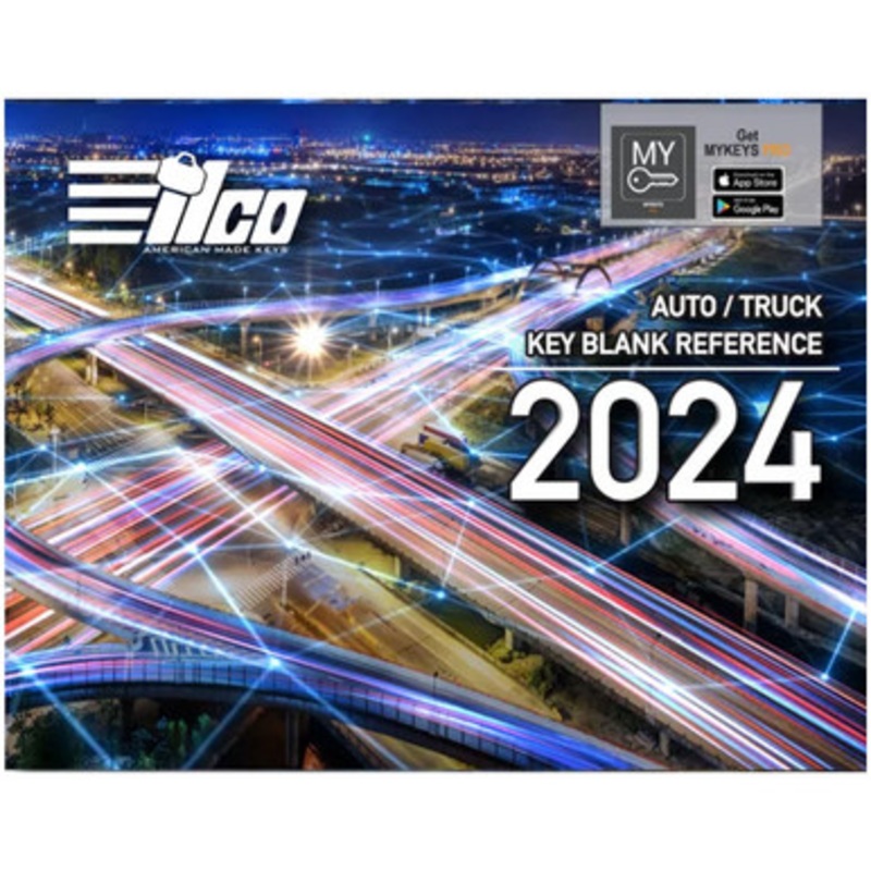 ILCO 2024 Auto/Truck Key Blank Reference