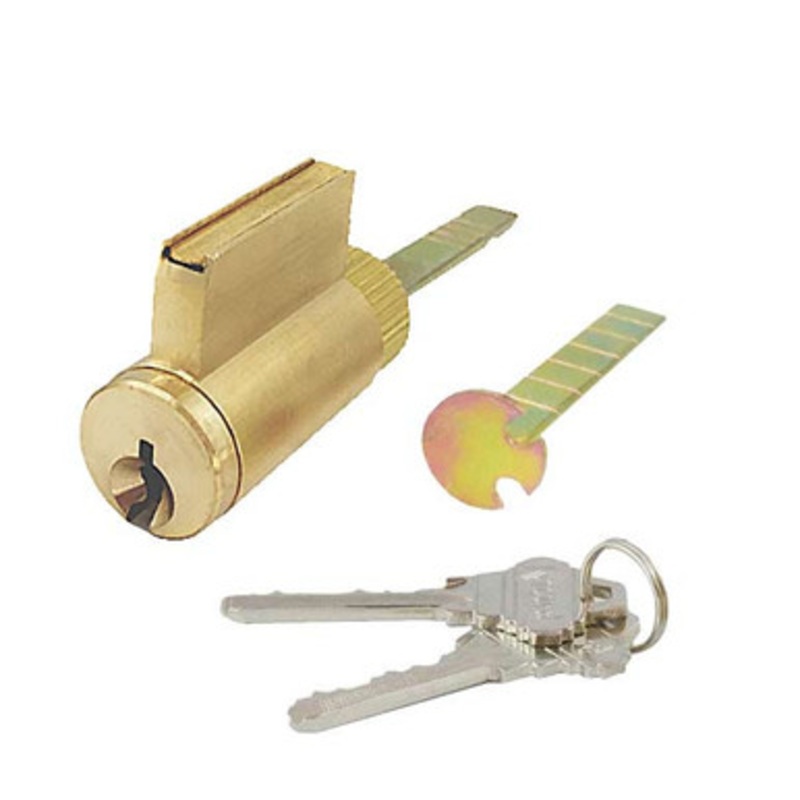 Kenaurd Premium Key-In-Knob (KIK) Cylinder – US3 – Polished Brass (SC1)