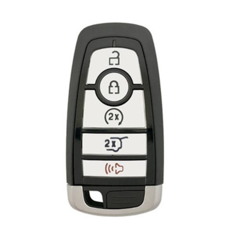 Ford 5 Button Motion Sensing Smart Key M3N-A3C054339, 164-R8320, 902 MHz – Refurbished, Recase