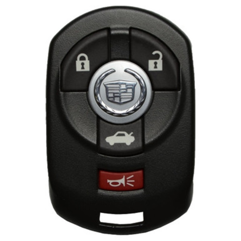 Cadillac 4-Button Remote 315 MHz M3N-65981403 15212382 NEW OEM
