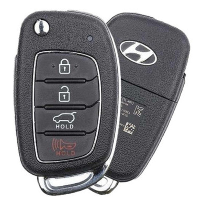 Hyundai 4 Button Canadian Version Flip Key TQ8-RKE-4F25, 95430-D3000, 433 MHz – New OEM