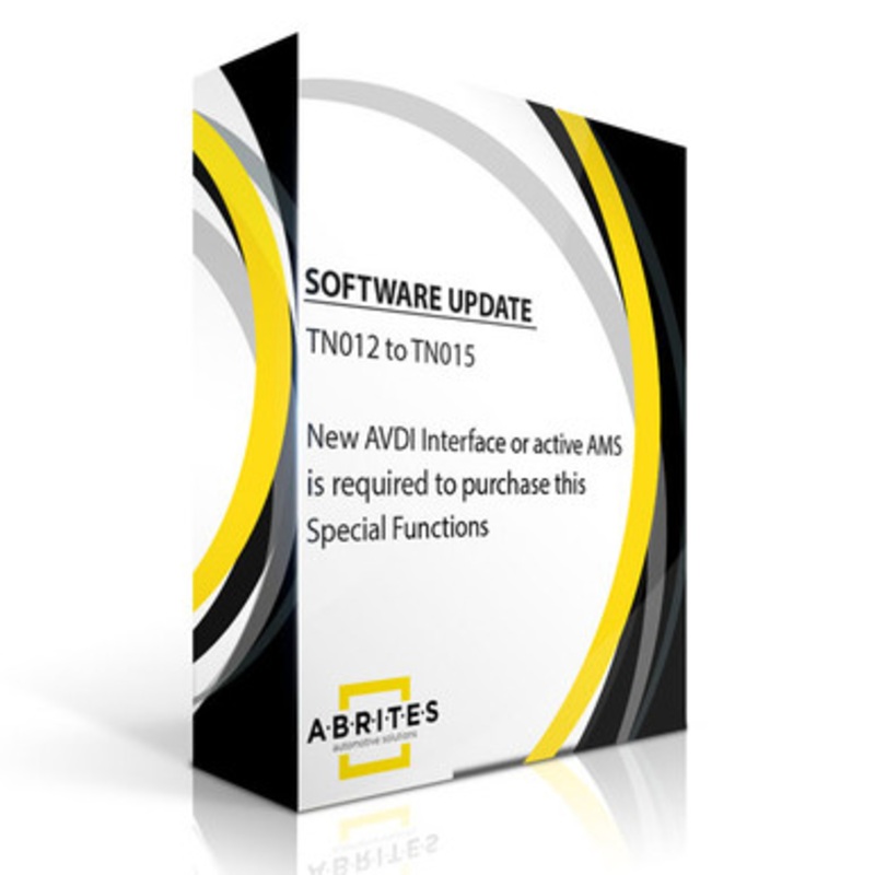ABRITES TN012 TO TN015 Software Upgrade