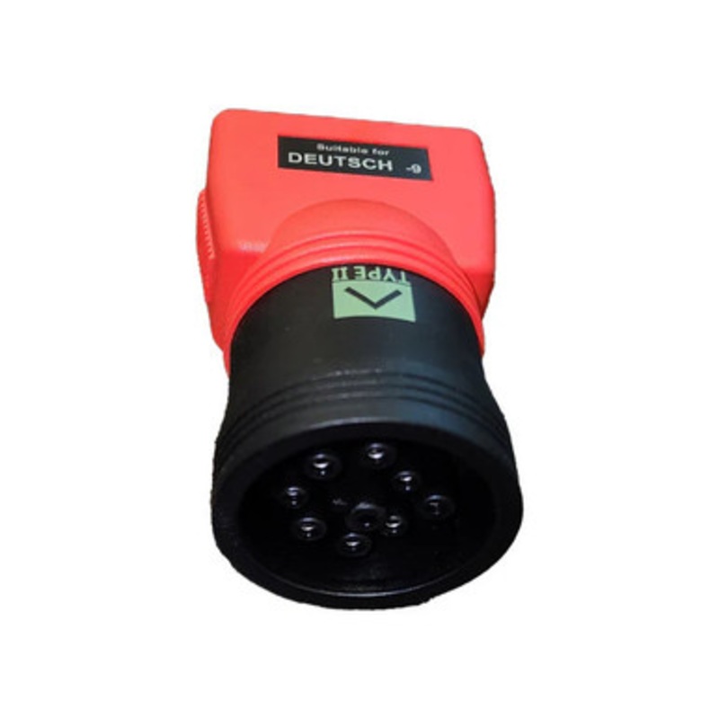 Autel Deutsch 9-pin Adapter for use with Autel Diagnostic Machines – Works with MS906CV, MS908CV and MS909CV