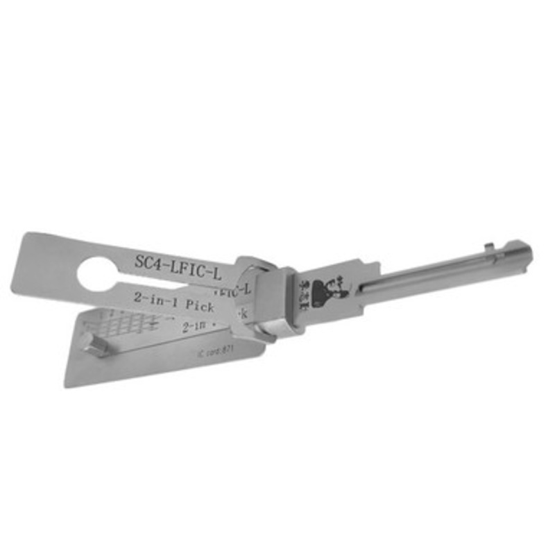 Original Lishi SC4-LFIC-L-AG – For Left Hand Side Door Lock
