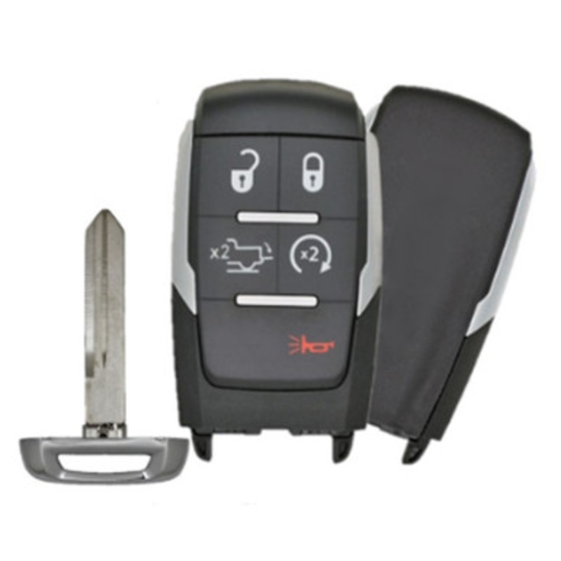 RAM 5 Button Smart Key GQ4-76T, 68374994AB, 433 MHz – Aftermarket