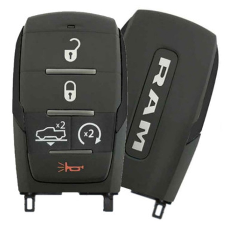RAM 5 Button Smart Key OHT-4882056 68575611AA 433 MHz, New OEM