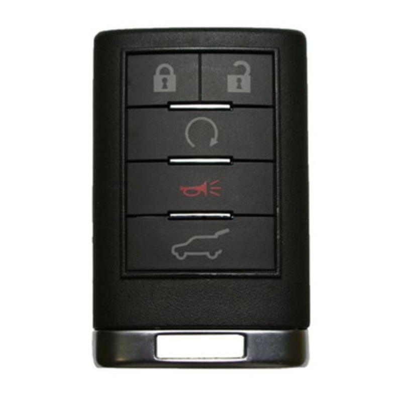 Cadillac 5-Button Remote Driver 1 315 mhZ OUC6000066 OUC6000223 20998281 – Refurbished RECASED