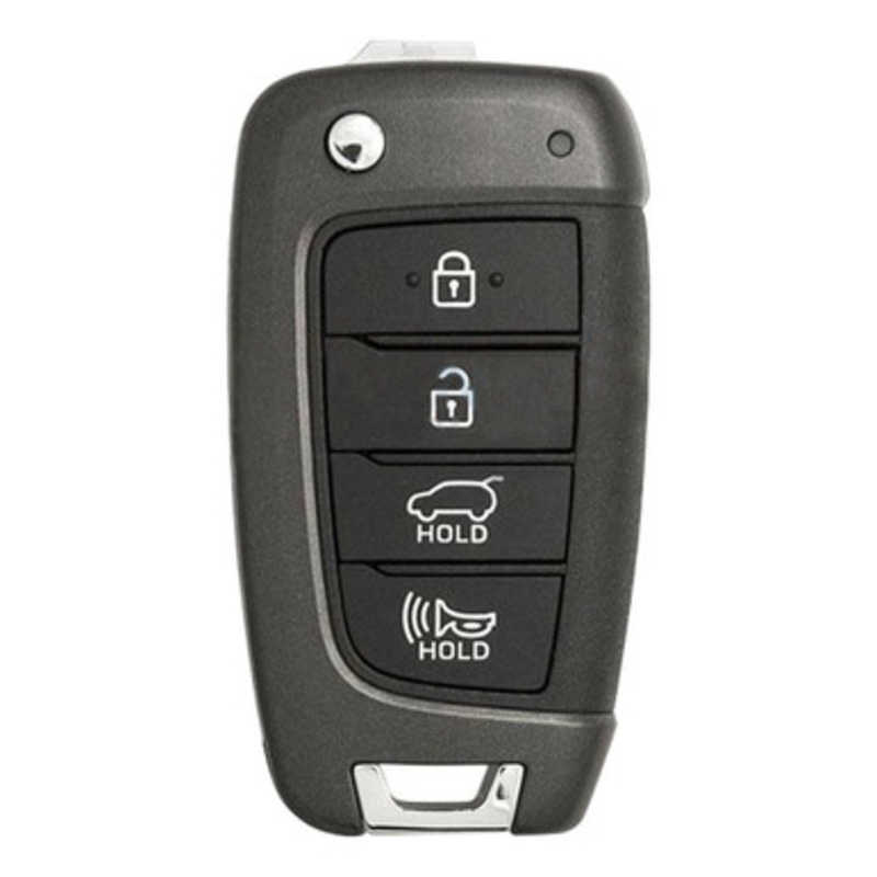 Hyundai 4 Button Remote Flip Key TQ8-RKE-4F39, 95430-S2100, 433 MHz – Refurbished, Grade B