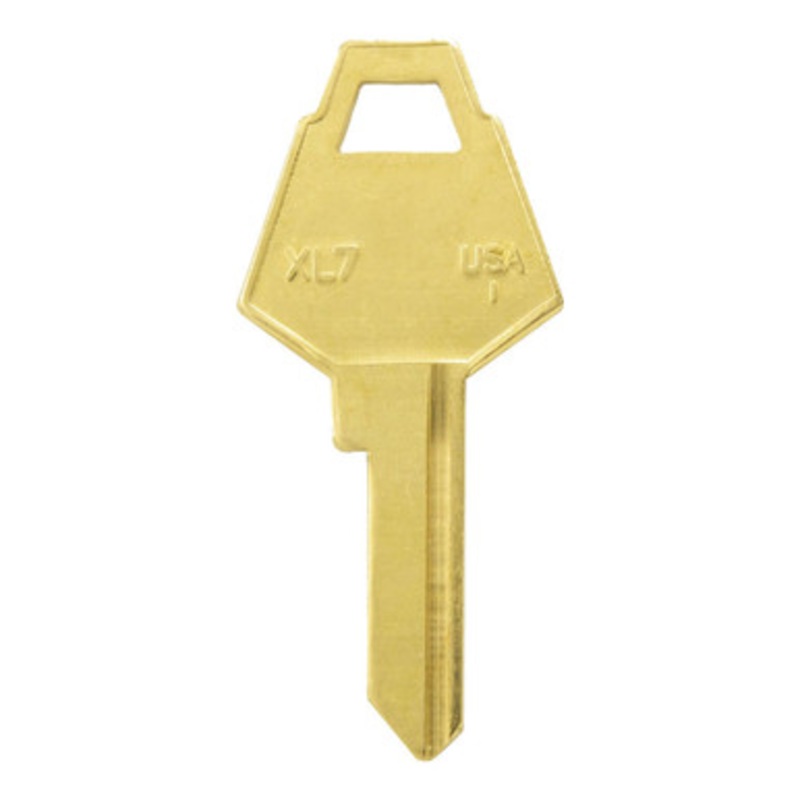 ILCO XL7 1180S Mailbox Lock Key Blank – Brass – 50 Pack