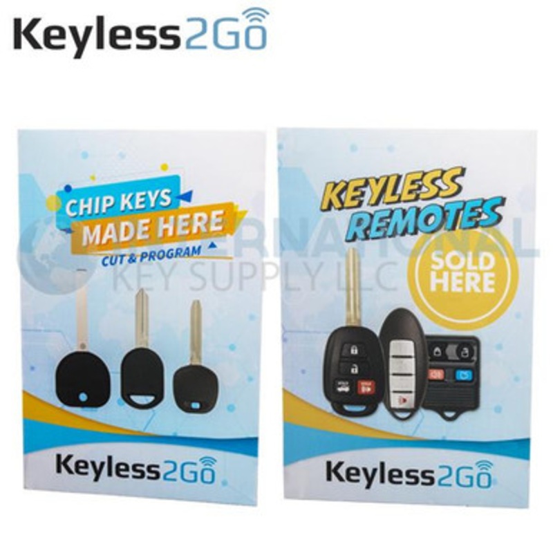 Keyless2Go Promotional Panels For Sandwich Board 36 x 24 (PANELS ONLY) – DS –