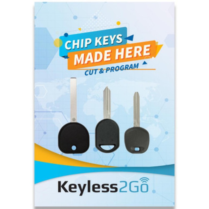 Keyless2Go Promotional Static Window Cling 20 x 30 Inch – Keys