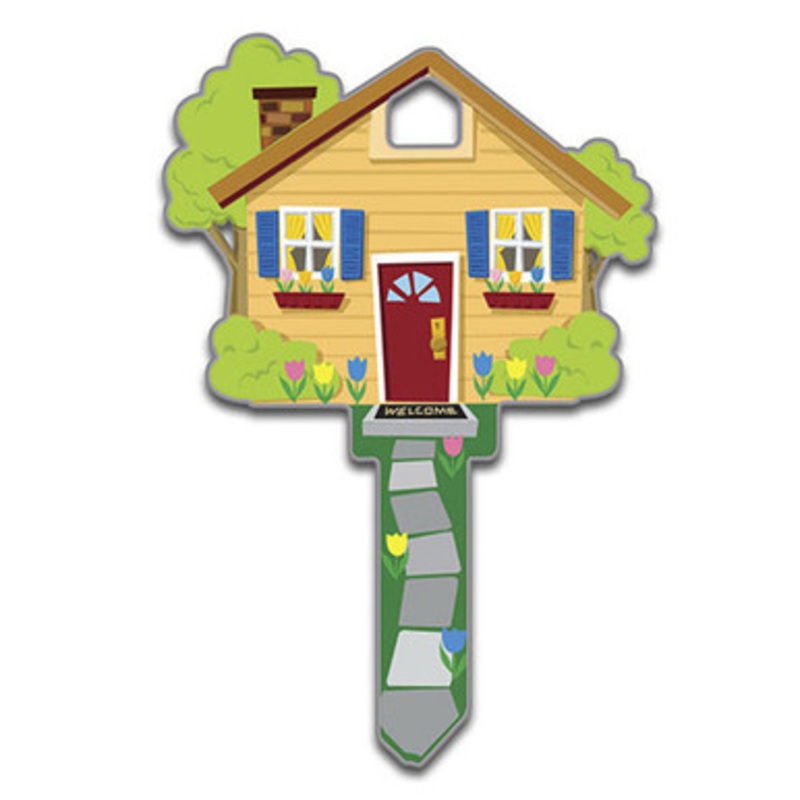 Lucky Line Key Shapes Home  – 5 Pack – Kwikset KW