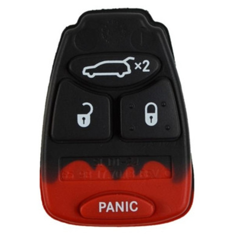 Mopar OHT692427AA/M3N5WY72XX Replacement 4 Button Pad with Trunk