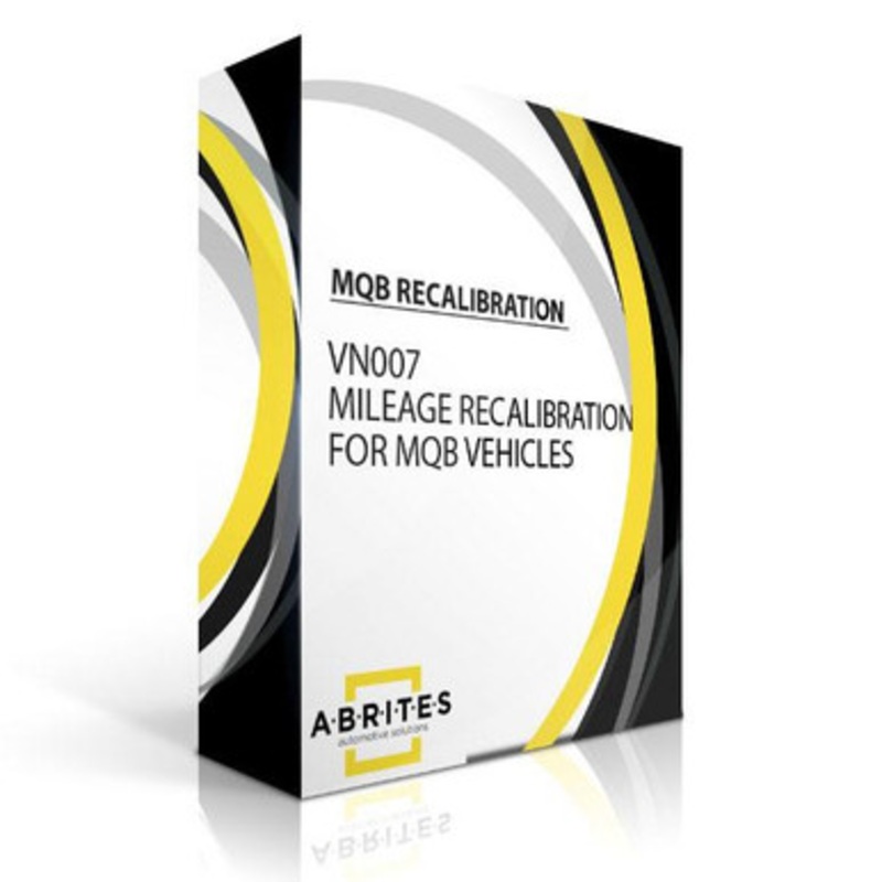ABRITES VN007 Mileage Recalibration for VW MQB Vehicles – Software