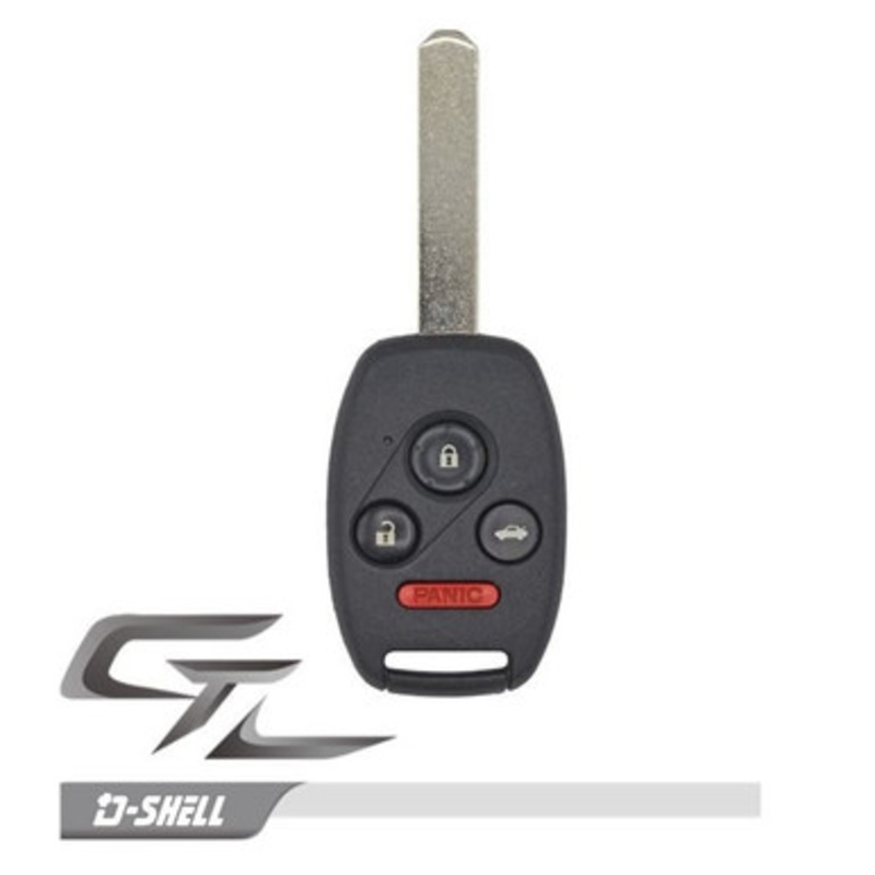 Honda/Acura 4 Button Remote Head Key N5F-S0084A, IN DURASHELL – Refurbished, Recase in Durashell