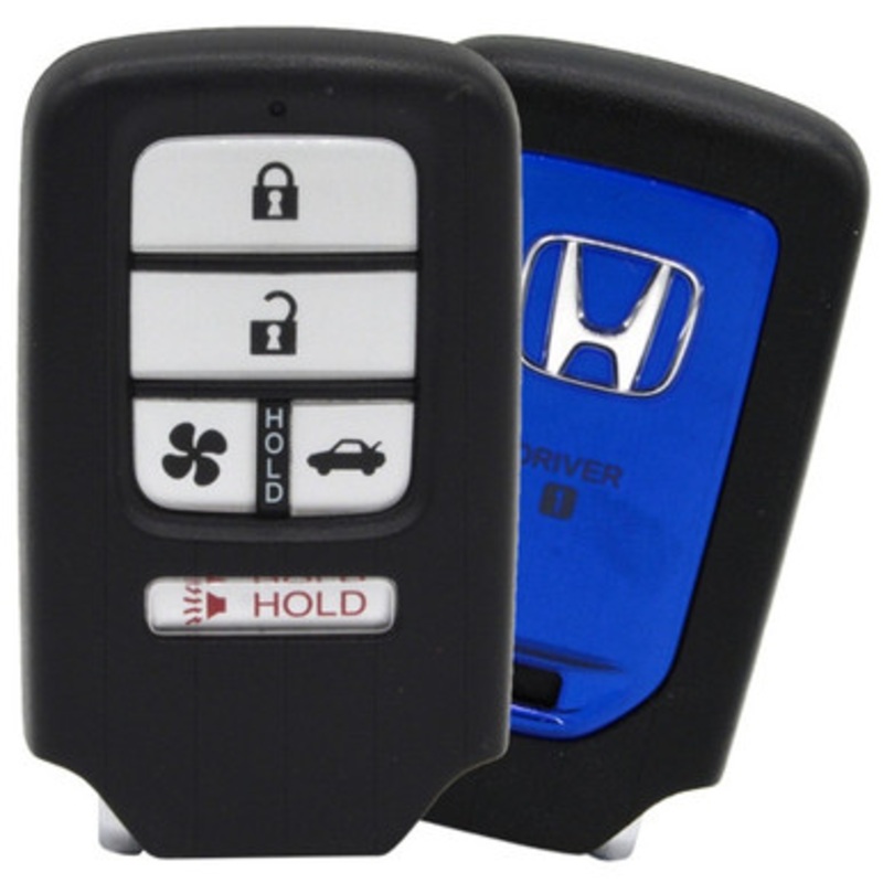 Honda 5-Button Smart Key KR5V2X 72147-TRT-A01 433 MHz, Refurbished Grade A