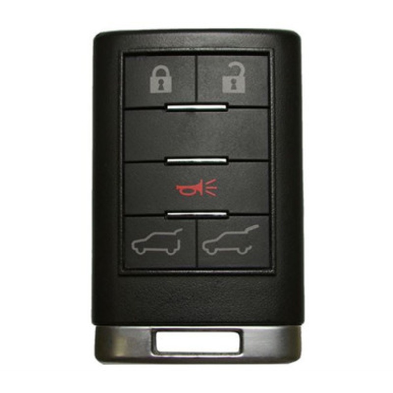 Cadillac 5-Button Remote OUC6000066 OUC6000223 20869059 – Refurbished Recase
