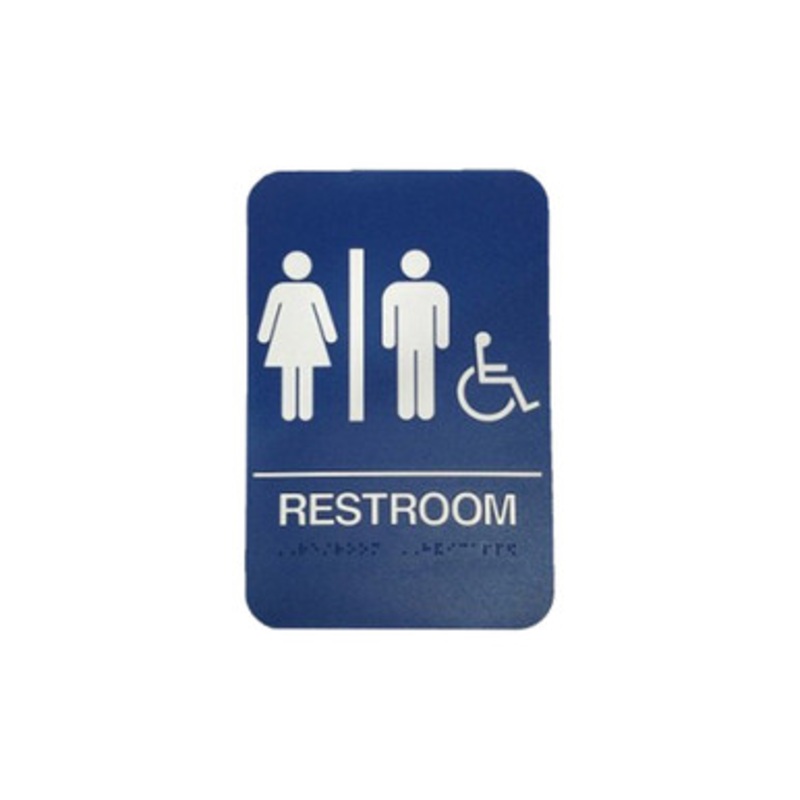 DON-JO HS-9070-32 Unisex Ada Sign