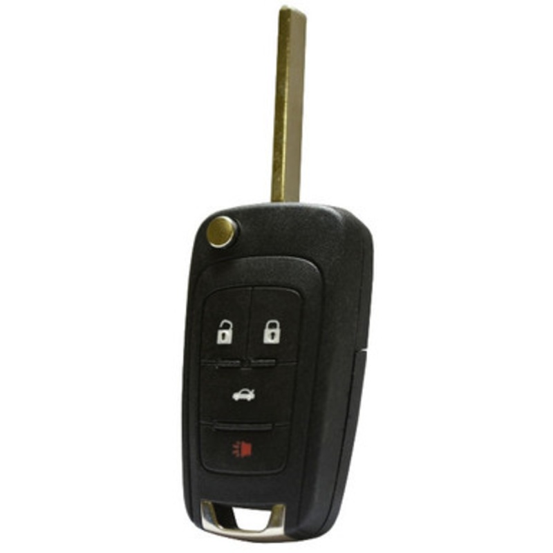 GM 4 Button Proximity Flip Key P409MK74946931, OHT05918179, 315 MHz – Refurbished, Recase