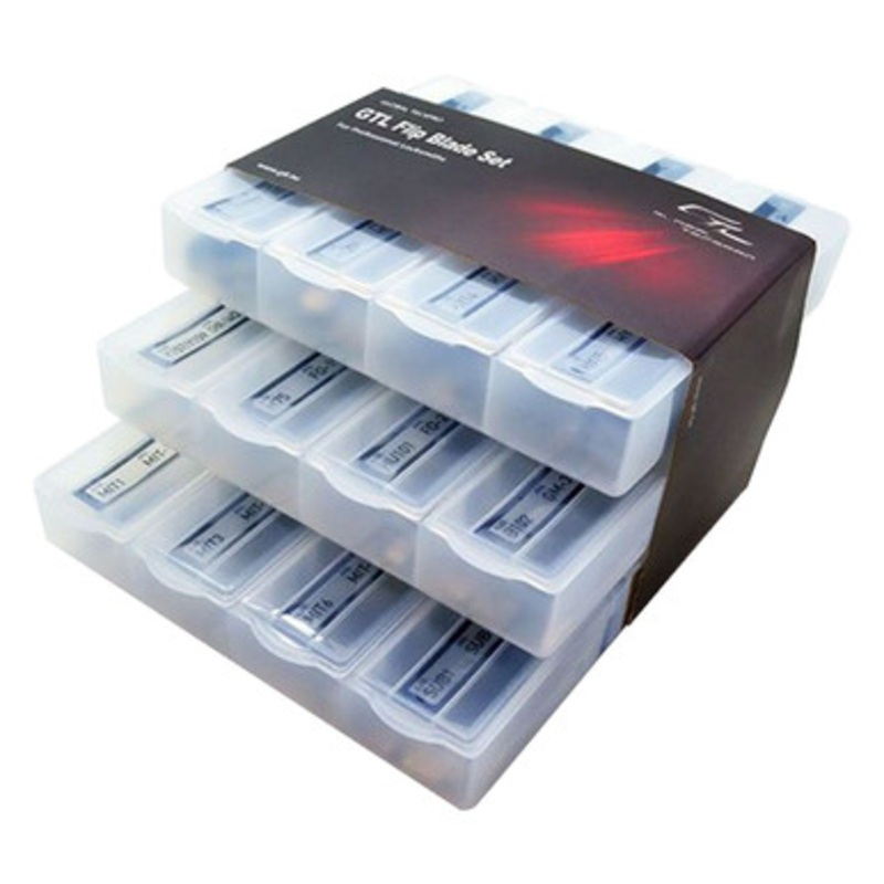 GTL LT-081 GTL Universal Flip Blade Set for Xhorse and KeyDIY Universal Remotes – 240 pcs
