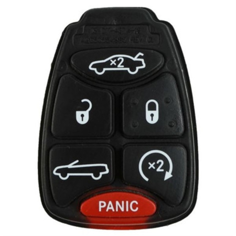 Mopar OHT692427AA/M3N5WY72XX Replacement 6 Button Pad with Convertible Top