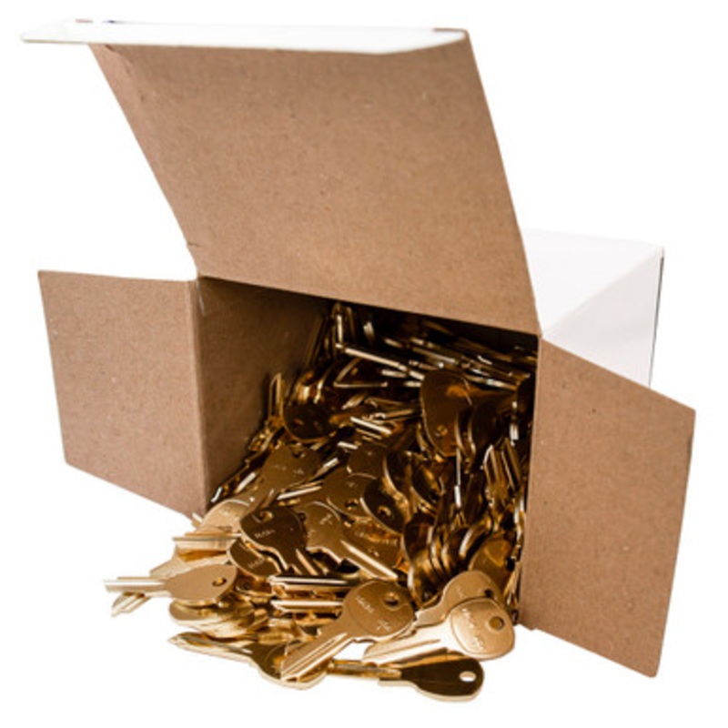 Keyless2Go NA14 Brass Keys 250 Pack – MADE IN USA