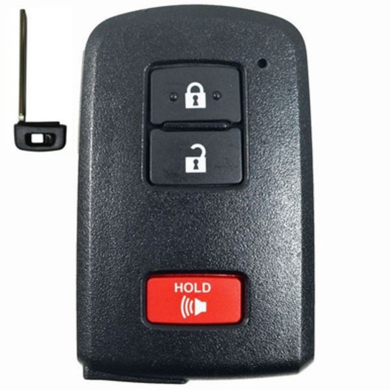 Toyota/Lexus/Scion 3 Button Proximity Key HYQ14FBA 89904-0E090, 89904-0E091, 89904-0E092, 8990460J70, 89904-60J70 – Refurbished, Recase