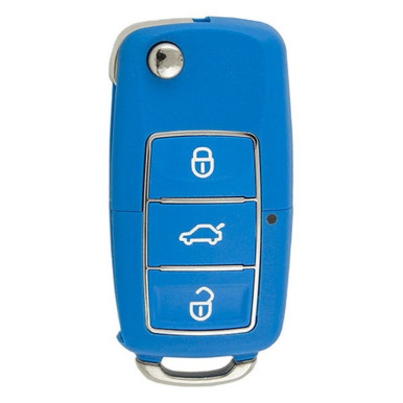 Xhorse VVDI Volkswagen B5 Type Universal Remote Key 3 Buttons Wired – Special – BLUE