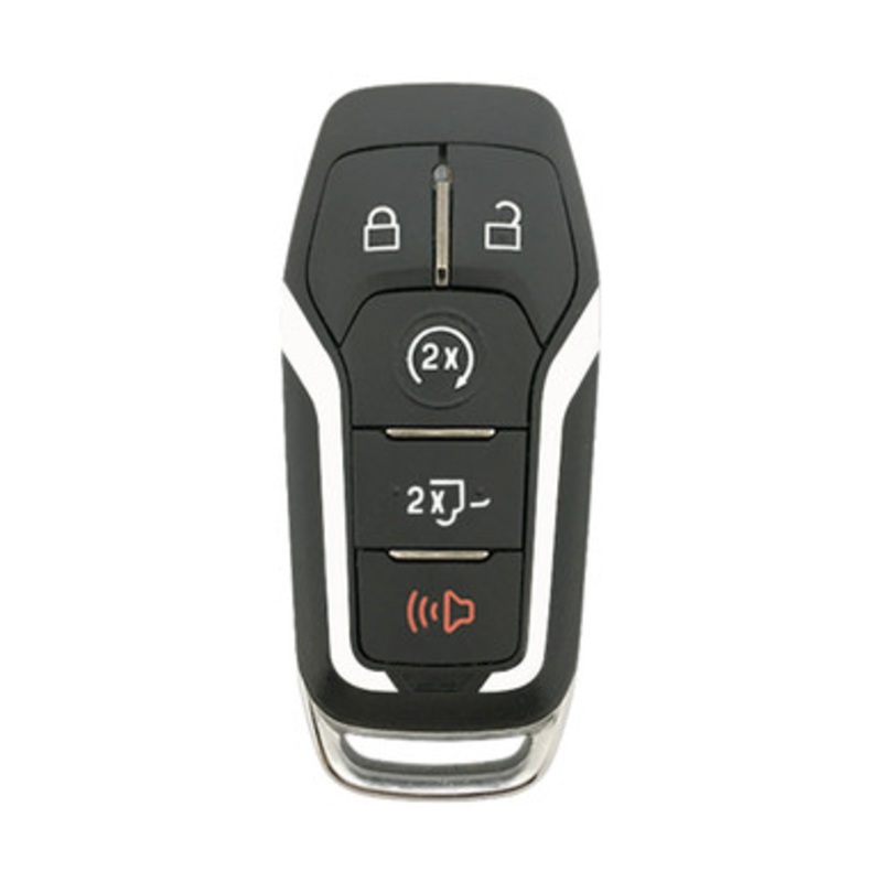 Ford 5-Button Smart Key 2-Way M3N-A2C31243300 164-R8117 902 MHz, Refurbished Recase