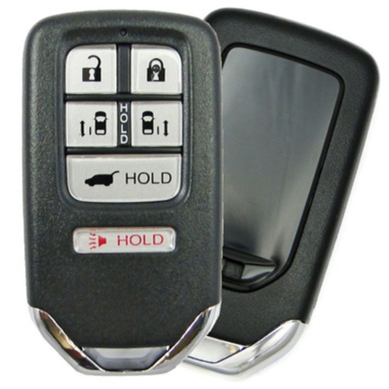 Honda 6 Button Driver 2 Smart Key KR5V1X, 72147-TK8-A71, 315 MHz – Refurbished, Recase