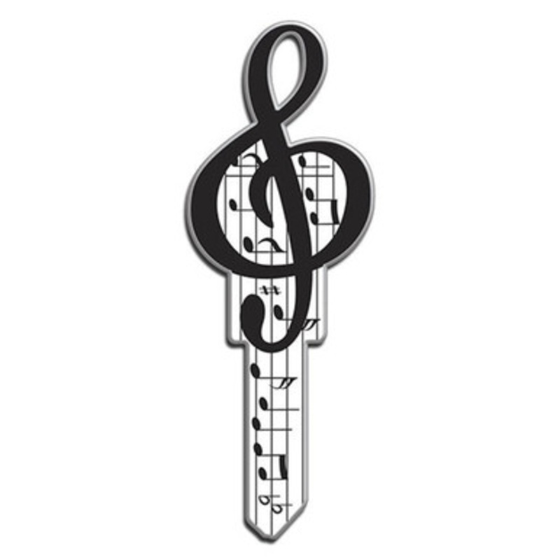 Lucky Line Key Shapes Music  – 5 Pack – Schlage SC